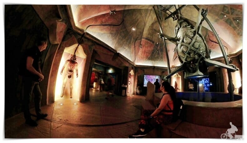 Salas mitológicas del Acuario The Lost Chambers en el hotel Atlantis de Dubai