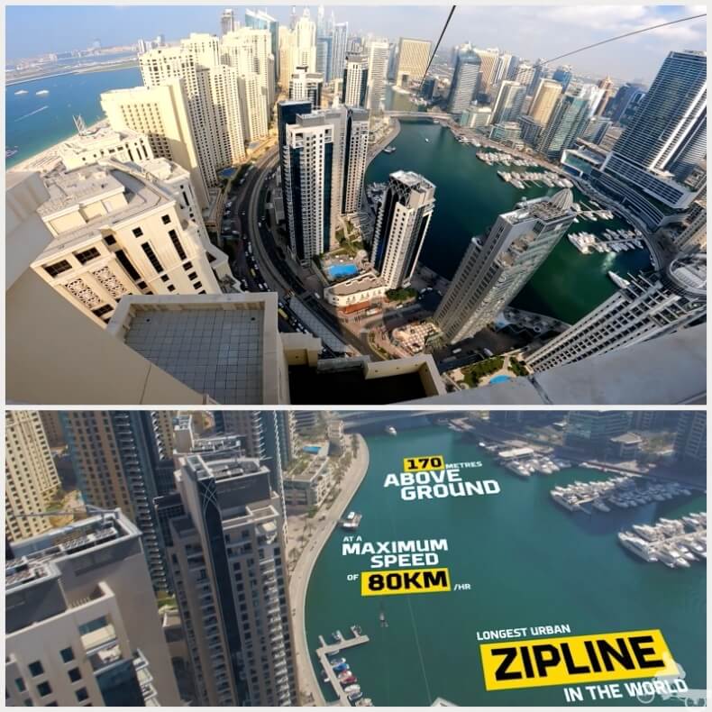 Xline Dubai tirolina-urbana mas larga del mundo