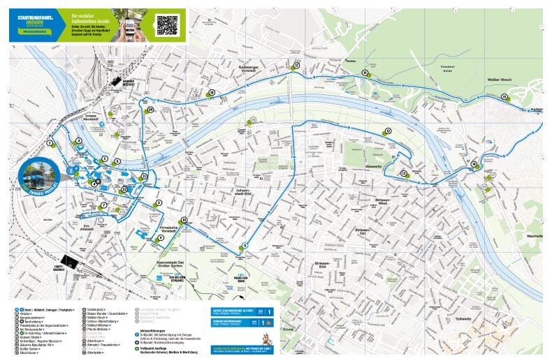 recorrido Bus Turístico de Dresde