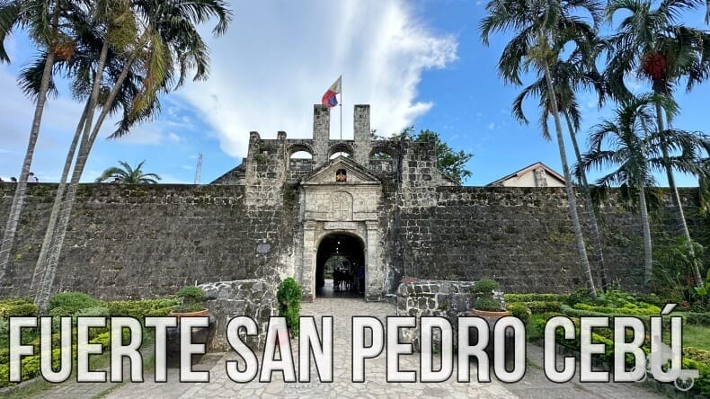 Fachada Fuerte de San Pedro en Cebú