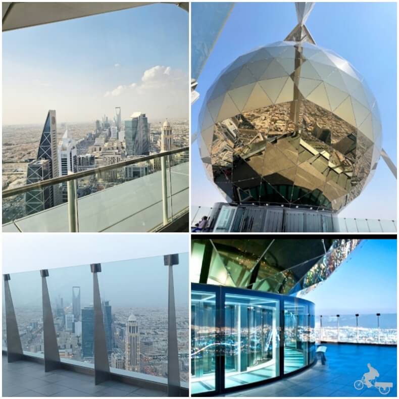 mirador Observatorio mirador de la Torre Al Faisaliyah en Riad 