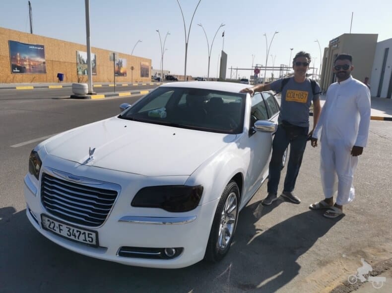 taxi frontera Irak