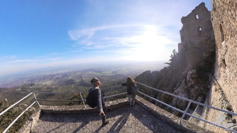partes del castillo de Buffavento