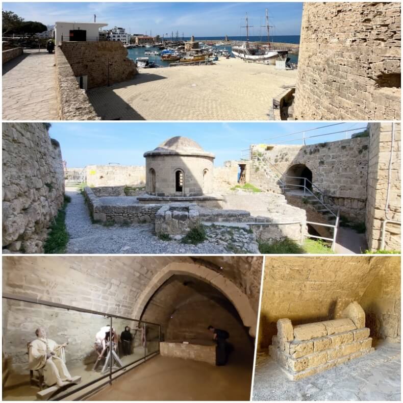partes de la fortaleza de girne