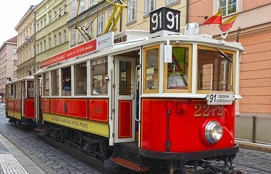Tranvía 91 Praga