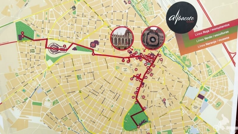 ruta de Albacete en un día