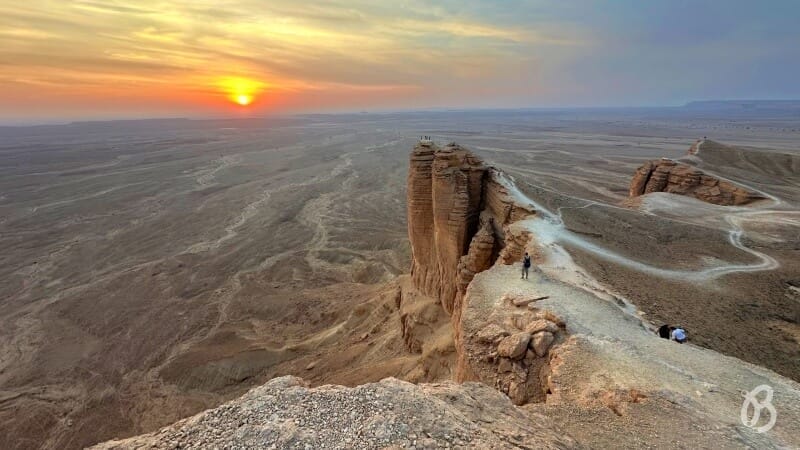sunset en Edge of the world