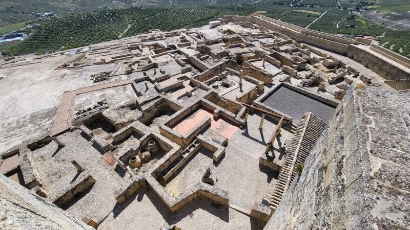 Vistas de Alcalá la Real desde la Fortaleza de la Mota
