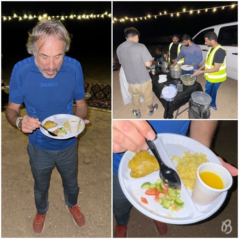 cena en Edge of the world