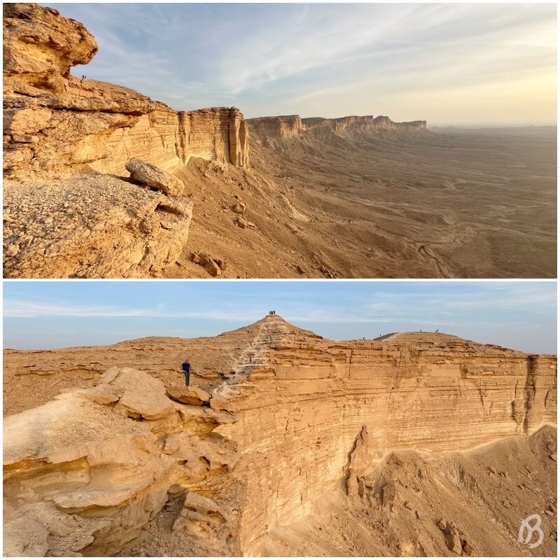acantilados de Arabia Saudí