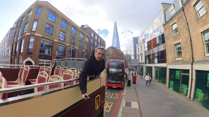 The Shard desde el bus turístico