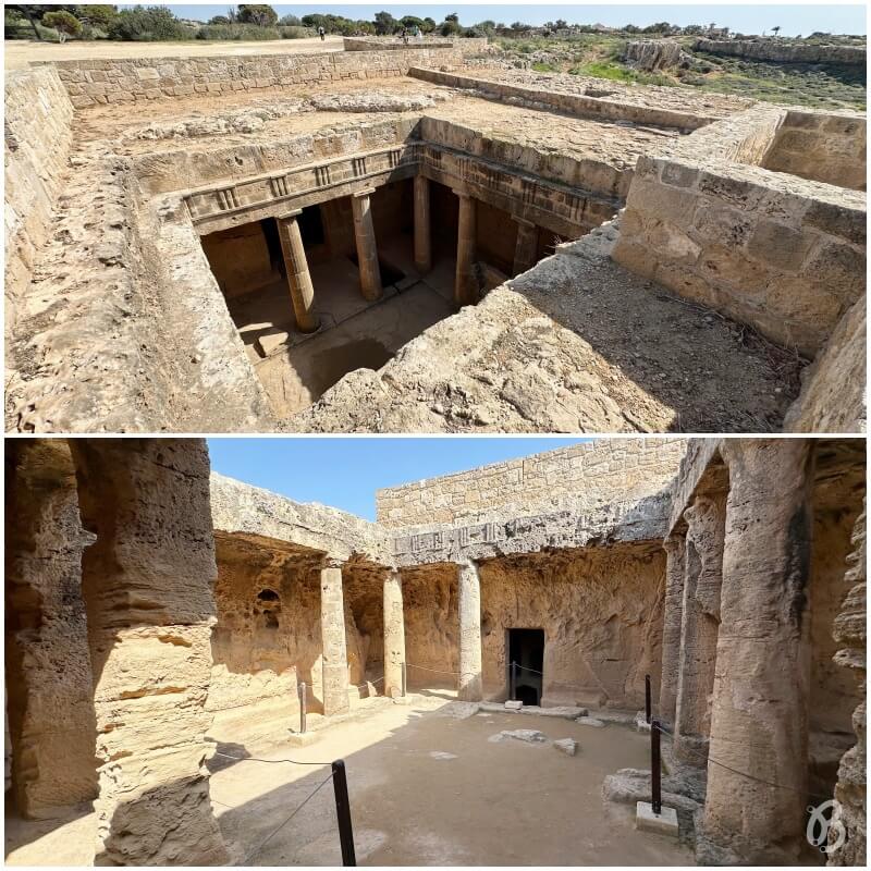 Atrios tumbas de los Reyes
