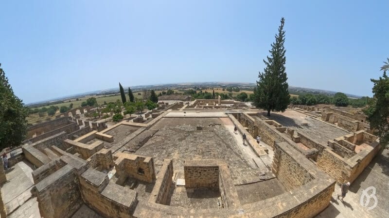 panorámica de la visita de Medina Azahara
