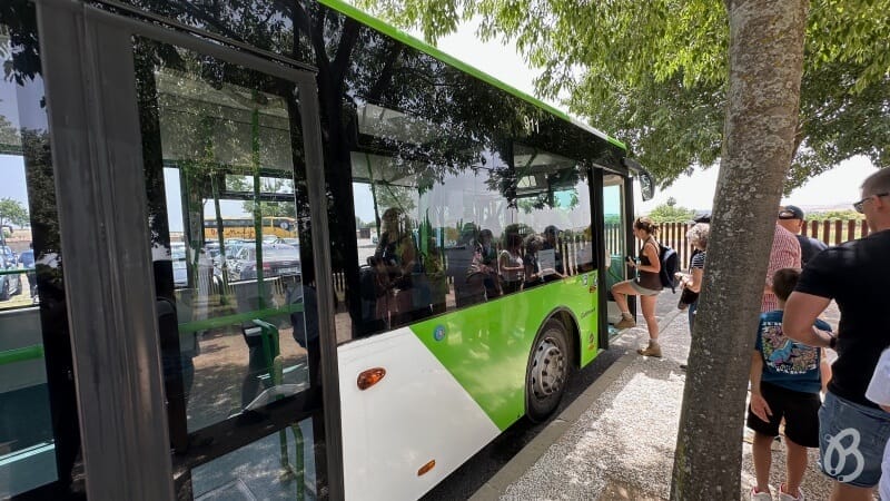 bus lanzadera hacia Medina Azahara
