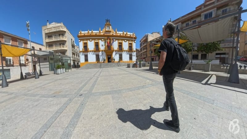 Casa consistorial y plaza de la Constitución