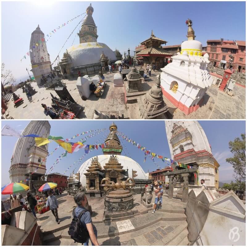 Estupa Swayambhunath visitar
