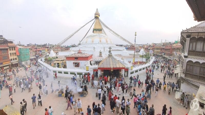 estupa de Boudhanath - viaje a Nepal en 11 días
