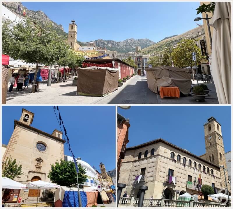 Plaza del ayuntamiento de Cazorla