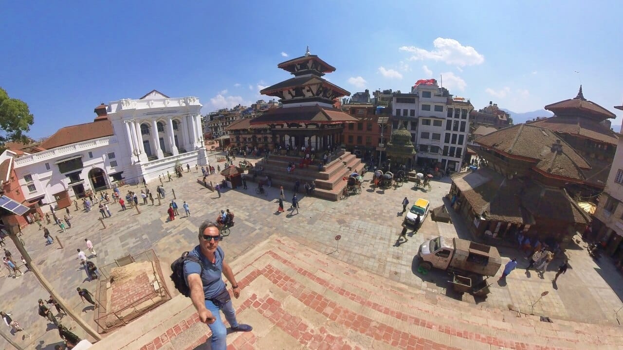Visitar la plaza Durbar de Katmandú