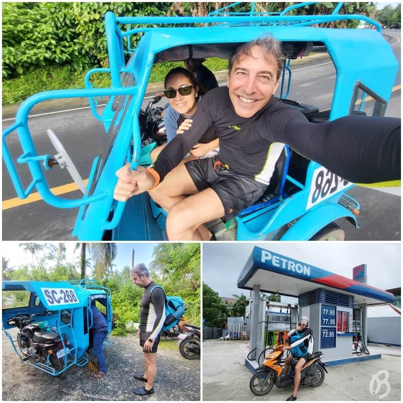 vuelta a la isla de Siargao en transporte