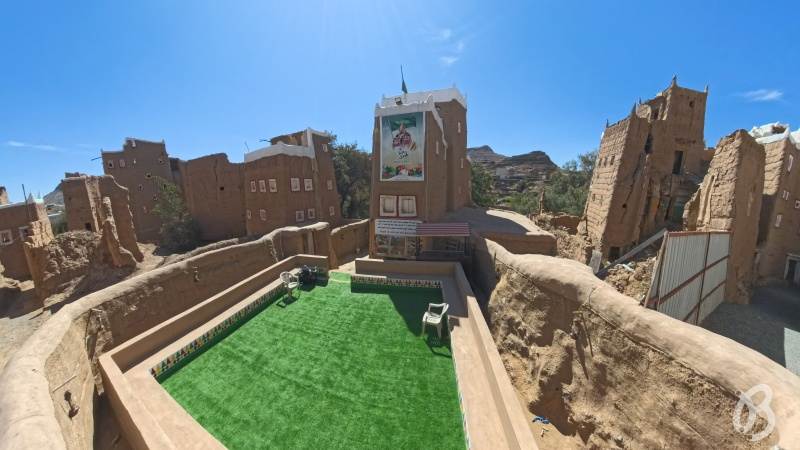 casas arcilla o adobe arabia
