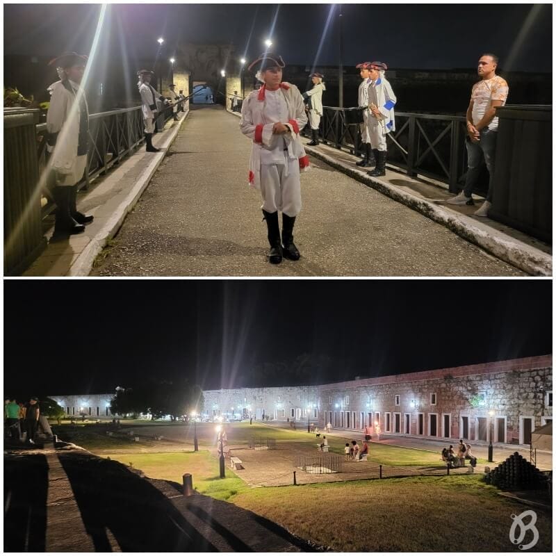 Ceremonia del Cañonazo en Fortaleza de San Carlos de la Cabaña