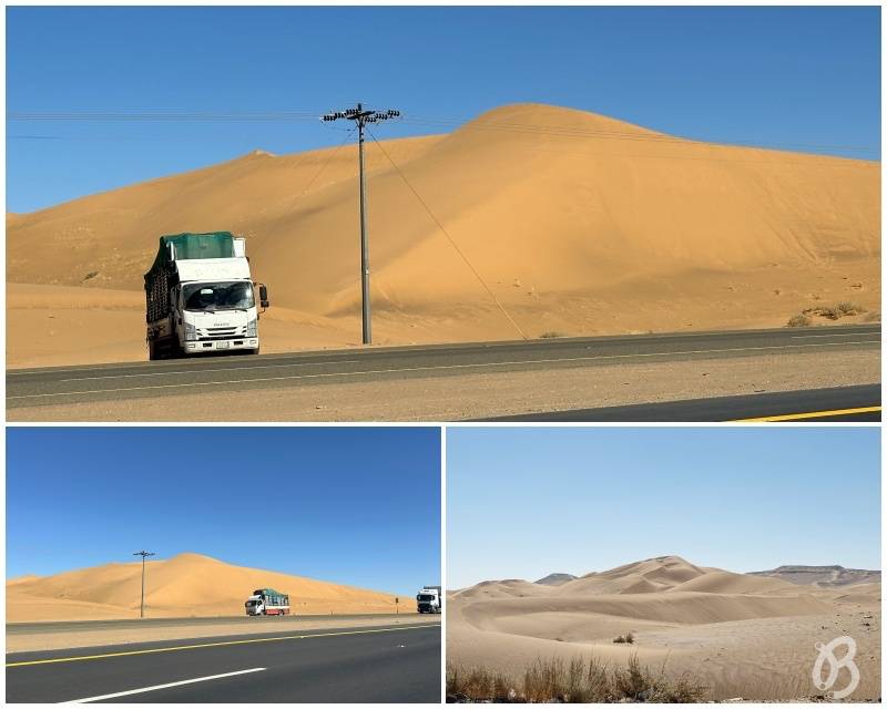 Dunas de arena de Arabia Saudí