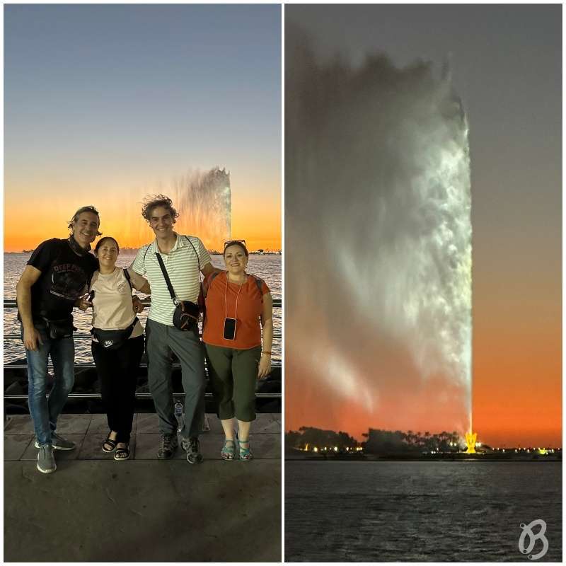 chorro de la King Fahad´s Fountain