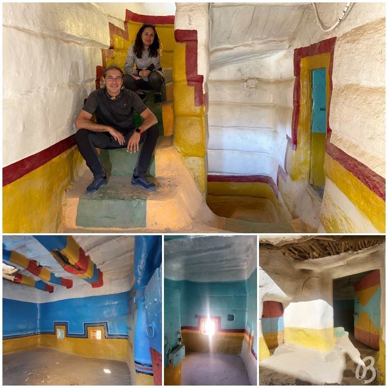 interior casa al harajah pintadas