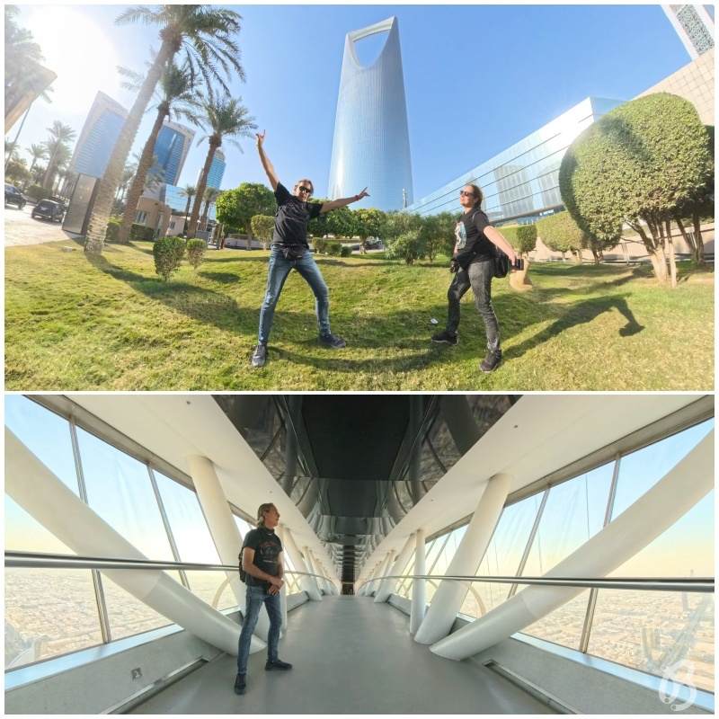 Kingdom tower que ver en riad arabia Saudi