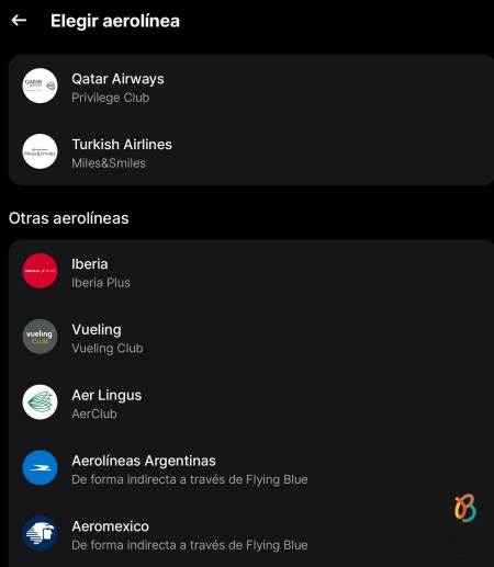 millas aereas de Revpoints Revolut