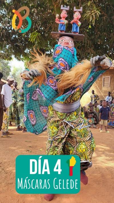 Ceremonia del baile de máscaras Gelede