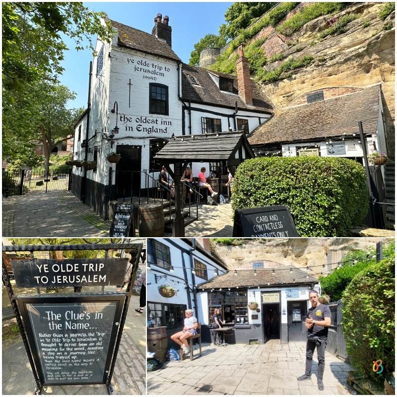  Ye Olde Trip to Jerusalem: el pub más antiguo de Inglaterra