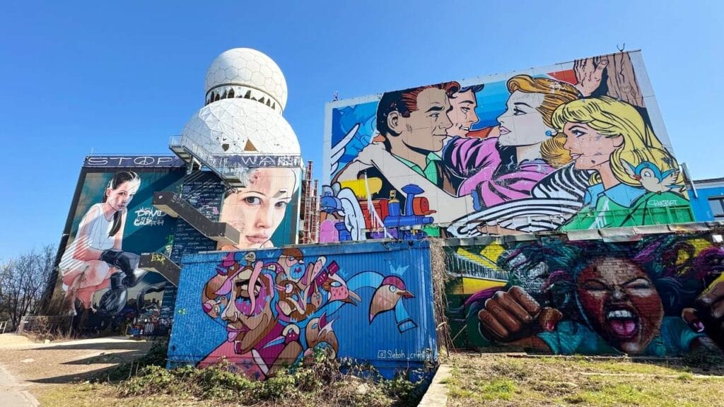 Subir a Teufelsberg la montaña del Diablo