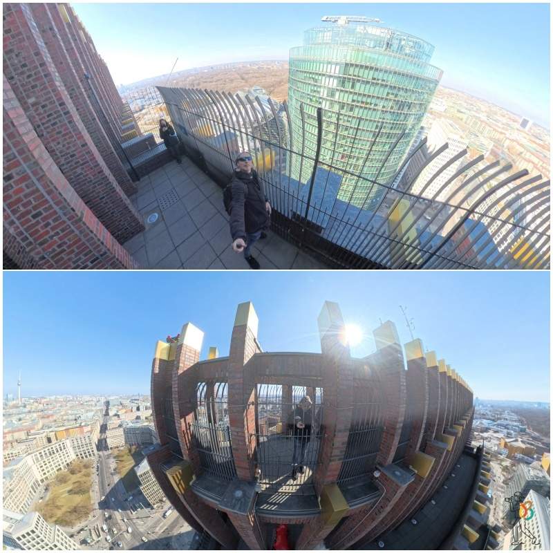 plataforma de observación del mirador del edificio Kolhoff