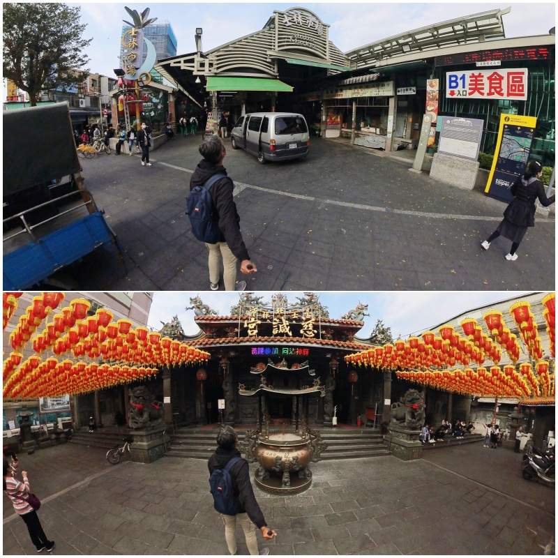 Templo Longshan y mercado nocturno Huaxi Street