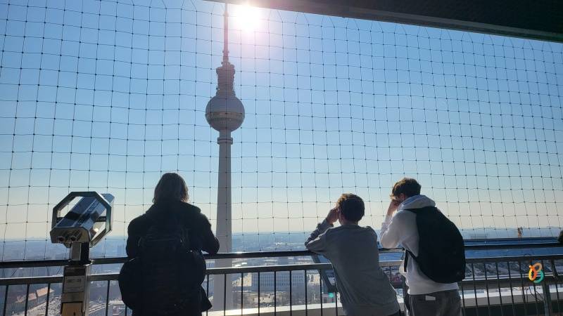 mirador Dachterrasse en la azotea del hotel Park Inn de Berlín