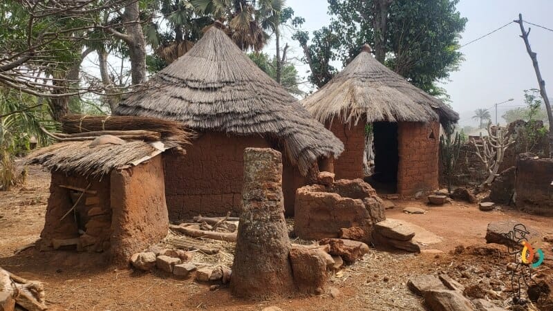 Casas tradicionales de los fetiches
